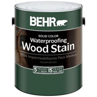BEHR 1 gal. Cedar Naturaltone Waterproofing Wood Stain 253301