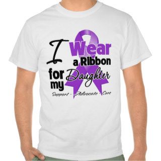 Daughter   Pancreatic Cancer Ribbon T Shirts