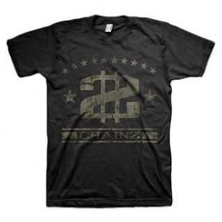 2 Chainz   Mens 2 Starz T shirt in Black: Music Fan T Shirts: Clothing