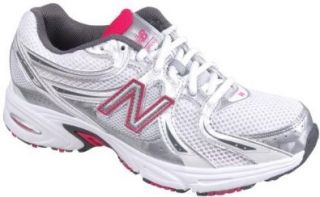NEW BALANCE Womens WR470WP White/Silver/Pink Running shoe Sz: 9.5: Shoes