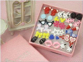 Cute Fashion Stud Earrings for teen girls Kids, Wholesale Lot of 18 Pairs [B]: Jewelry