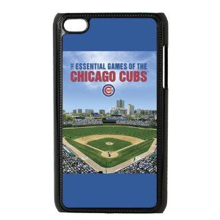 Custom Chicago Cubs Back Cover Case for iPod Touch 4th Generation SS 456: Cell Phones & Accessories