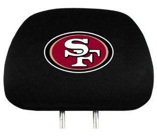 San Francisco 49ers Headrest Covers : Sports Fan Automotive Seat Covers : Sports & Outdoors
