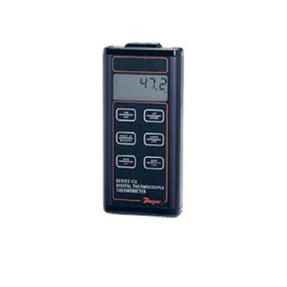Dwyer Series 472 Digital Thermocouple Thermometer, Type J and K Thermocouples Probe, ANSI Female Mini Connector Probe Connection: Temperature Controllers: Industrial & Scientific
