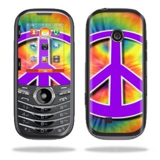 Protective Vinyl Skin Decal Cover for LG Cosmos 3 Cell Phone Sticker Skins Hippie Time: Electronics