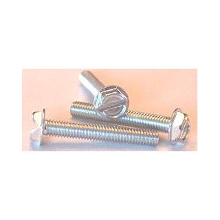 10 32 X 3/4 Machine Screws / Slotted / Indented Hex Washer Head / 18 8 Stainless Steel / 2, 000 Pc. Carton: Industrial & Scientific