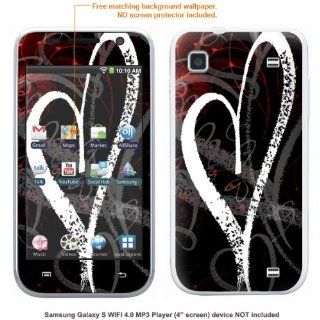 Protective Decal Skin Sticke for Samsung Galaxy S WIFI Player 4.0 Media player case cover GLXYsPLYER_4 472: Cell Phones & Accessories