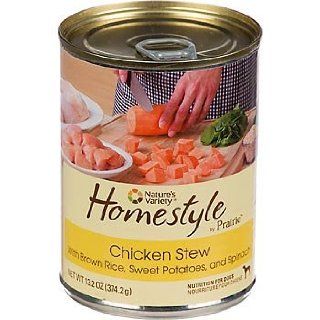 Nature's Variety Homestyle by Prairie Chicken Stew Canned Dog Food, Case of 12 : Canned Wet Pet Food : Pet Supplies