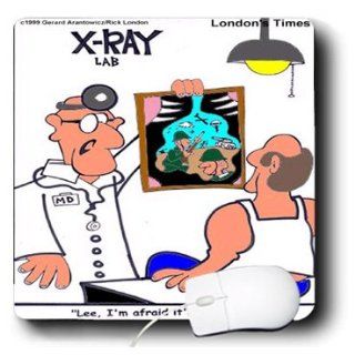 mp_2270_1 Londons Times Funny Medicine Cartoons   G.I. Tract   Mouse Pads: Computers & Accessories