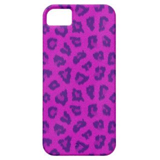 Pink & Purple Leopard Print iPhone 5 Case