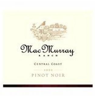 2009 Macmurray Ranch Central Coast Pinot Noir 750ml Wine