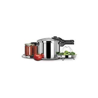 Innova 10 Qt. Pressure Cooker Easy Open W/ Steamer Basket And Canning Disk Kitchen & Dining
