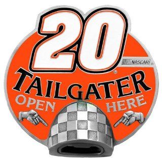 Tony Stewart #20 NASCAR Tailgater Bottle Opener Hitch Cover by Bergamot : Sports Related Merchandise : Sports & Outdoors