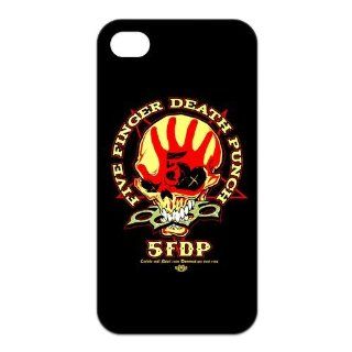 Five Finger Death Punch Poster The Way Of The Fist Back Case Cover Protector for Iphone 4 & 4s(TPU): Cell Phones & Accessories