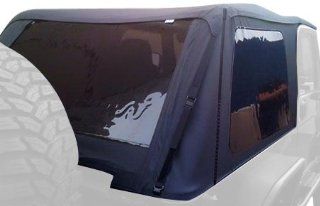 Rampage 109435 Frameless Soft Top Kit with Door Skins and Surrounds, 1992 1995 Wrangler (YJ) Black Diamond with Tinted Windows: Automotive