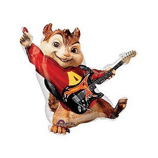 One XL 32" ALVIN AND THE CHIPMUNKS Happy Birthday PARTY Balloons Decorations Supplies: Everything Else