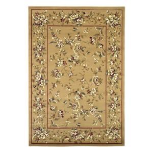 Kas Rugs Traditional Florals Beige 9 ft. 10 in. x 13 ft. 2 in. Area Rug CAM7338910X132