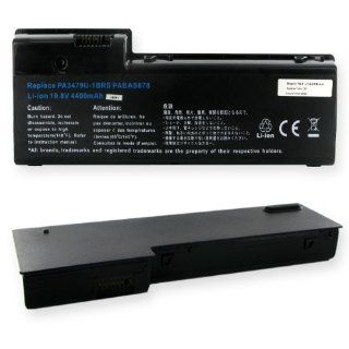 4400mA, 10.8V Replacement Li Ion Battery for Toshiba Satego P100 491 Laptops   Empire Scientific #LTLI 9118 4.4 