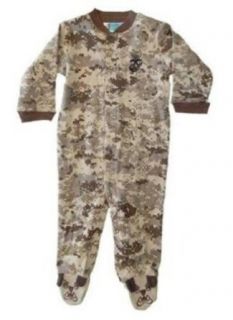 U.S. Marine Corps. Camo Infant/Baby/Toddler Bulldog Crawler / Sleeper Infant And Toddler Apparel Clothing