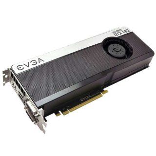EVGA GeForce GTX 680+ 4096 MB GDDR5 Dual Dual Link DVI/mHDMI/DP/SLI Graphics Card (04G P4 3685 KR): Computers & Accessories