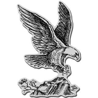 Stampendous Cling Rubber Stamp, Eagle Rock Image