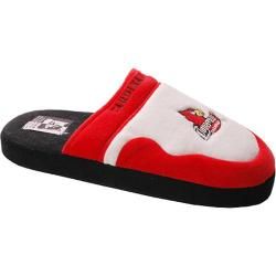 Comfy Feet Louisville Cardinals 02 Red/Black/White Comfy Feet Men's Slippers