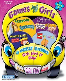 Games Just For Girls 2 (Lego   Friends, Rugrats   Angelica Bordom Buster, Crayola   Magic Princess, Madeline   Rainy Day): Video Games