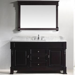 Virtu Usa Huntshire 60 inch Single sink Bathroom Vanity Set