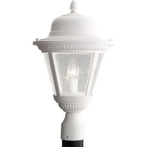 Progress Lighting Westport Collection White 2 light Post Lantern P5434 30