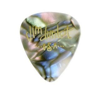 Dunlop 483R14HV Abalone Classic Celluloid Heavy Guitar Picks, 72 Pack: Musical Instruments