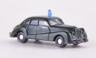 BMW 501, police , Model Car, Ready made, Wiking 1:160: Wiking: Toys & Games