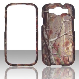 2D Camo Tree Samsung Intensity III , 3 U485 Verizon Case Cover Hard Phone Case Snap on Cover Rubberized Touch Faceplates Cell Phones & Accessories