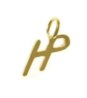 Alcoholics Anonymous Saying Pendant, #504 15, Solid 14k Gold, "HP" (Higher Powered): Jewelry