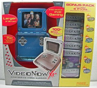 VideoNow XP (blue)   Interactive Video System   BONUS PACK incl. 6 PVDs (Nickelodeon) Toys & Games