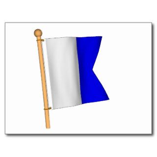 Nautical Flag 'A' Postcard