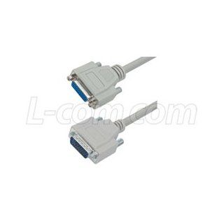 Deluxe Molded D Sub Cable, HD26 Male / Female, 15.0 ft: Computers & Accessories