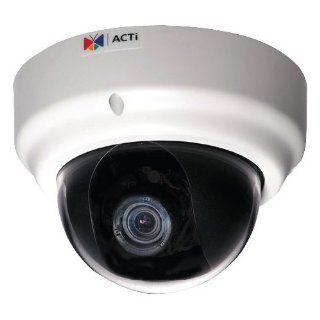 ACTi KCM 3311 4 Megapixel 3.6x Optical Zoom, H.264/MPEG 4/MJPEG Dual Stream, CMOS Dome IP Camera: 0.1/0.05Lux, PoE/12v Dome IP Camera, WDR, ICR, 3yr warranty : Camera & Photo