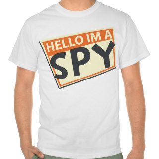 ESG   Spy Nametag Tshirt