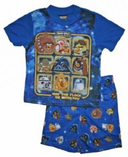 Angry Birds Star Wars Boys Short Pajama Set (8): Clothing