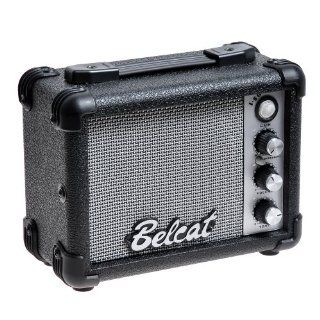 Belcat I 5G Black Mini Amplifier Guitar Combo Amp Battery Power Overdrive: Musical Instruments