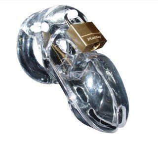 CB 3000 Male Chastity Device, Clear: Health & Personal Care