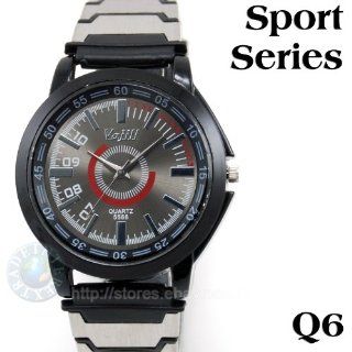 Military Army Men Lady Sport Rubber Strap Quartz Wrist Watch Bulk Wholesale Lots 5pcs of Q6: Watches