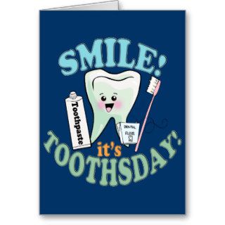 Dentist Dental Hygienist Greeting Cards