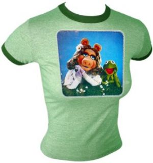 Woman's Vintage Jim Henson's Muppets Kermit Muppet Show Iron On T Shirt, large: Clothing