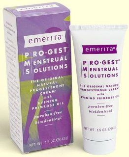 Emerita Pro Gest Menstrual Solutions 1.50 Ounces : Nutritional Supplements And Vitamins : Beauty