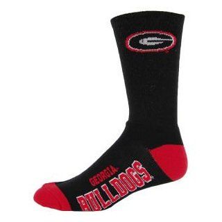 Georgia Bulldogs For Bare Feet Deuce Crew 504 Socks : Sports Fan Socks : Sports & Outdoors