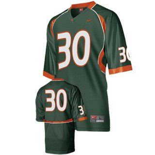 Miami Hurricanes (University of) Kids/Youth Nike College Football Jersey Size 3T Green : Athletic Jerseys : Sports & Outdoors