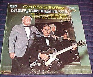 Chet Picks on the Pops by Chet Atkins, Boston Pops, Arthur Fiedler Album Vinyl Record: Music