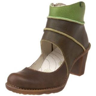 El Naturalista Women's N522 Ankle Wrap Pump, Musgo/Prado/Green, 42 EU/10.5 11 M US: Pumps Shoes: Shoes