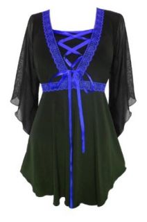 Dare To Wear Victorian Gothic Women's Plus Size Bewitched Corset Top at  Womens Clothing store: Blouses